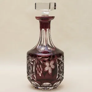 Набор Графин и 6-ть Рюмок «Marsala Glass - Виноград», Хрусталь NACHTMANN Германия, 60 -е годы ХХ века