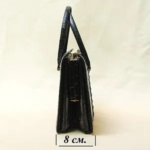 Дамская Сумка из Натуральной Крокодиловой Кожи Западная Германия 50 -е годы ХХ века..