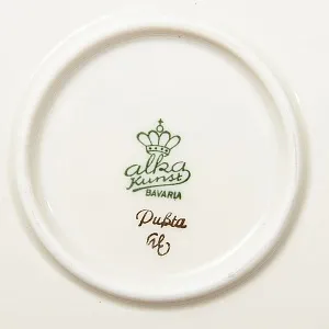 Коллекционное Сервировочное Блюдо - Тарелка «ТАРАНТЕЛЛА», Фарфор  KAISER Германия.