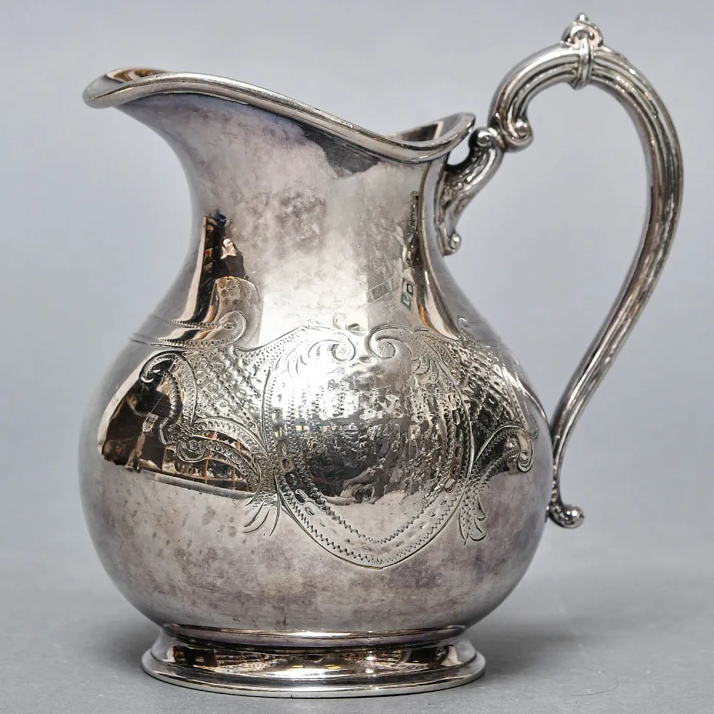 Металлический Кувшинчик - Молочник. Silverplate, Лондон Англия 50-гг.