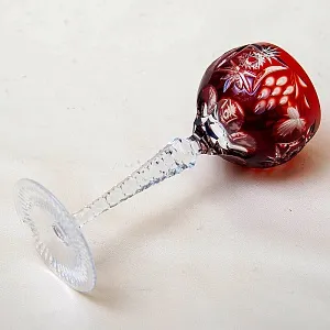 Полный Набор, все 8-мь Цветов! Хрустальные Бокалы для Вина серия «Виноград», NACHTMANN Германия.