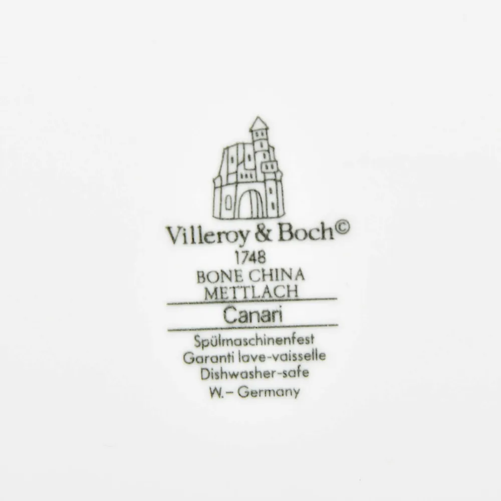 Сервировочная Тарелка - Блюдо для торта, Фарфор Villeroy&Boch Германия, 1991 - 1993 годы.