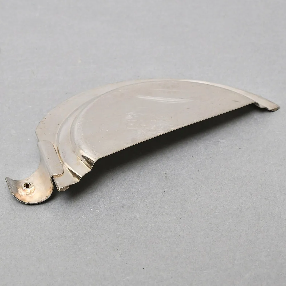 Старинный Совок и скребок для уборки крошек со стола, Металл, Silverplated, SHEFFIELD Англия. 