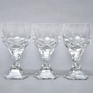 Редкость! Хрустальные Бокалы - Фужеры для Вина серия «Mercury», BACCARAT, Франция, 80 -гг. 