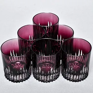 Набор - Хрустальные Стаканы «Barthmann» DOROTHEENHUTTE Германия 60 годы ХХ века.