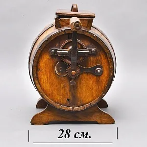 Старинная Антикварная Деревянная Маслобойка, Франция начало ХХ века.