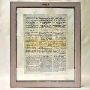 Антикварная Ценная Бумага Закладной Лист на 150 рублей, Земельный Банк Царская Россия - 1898г.