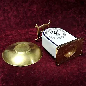 Редкость! Антикварные Кухонные Фарфоровые Весы на 10 кг. KRUPS IDEAL, Германия -1915 год.