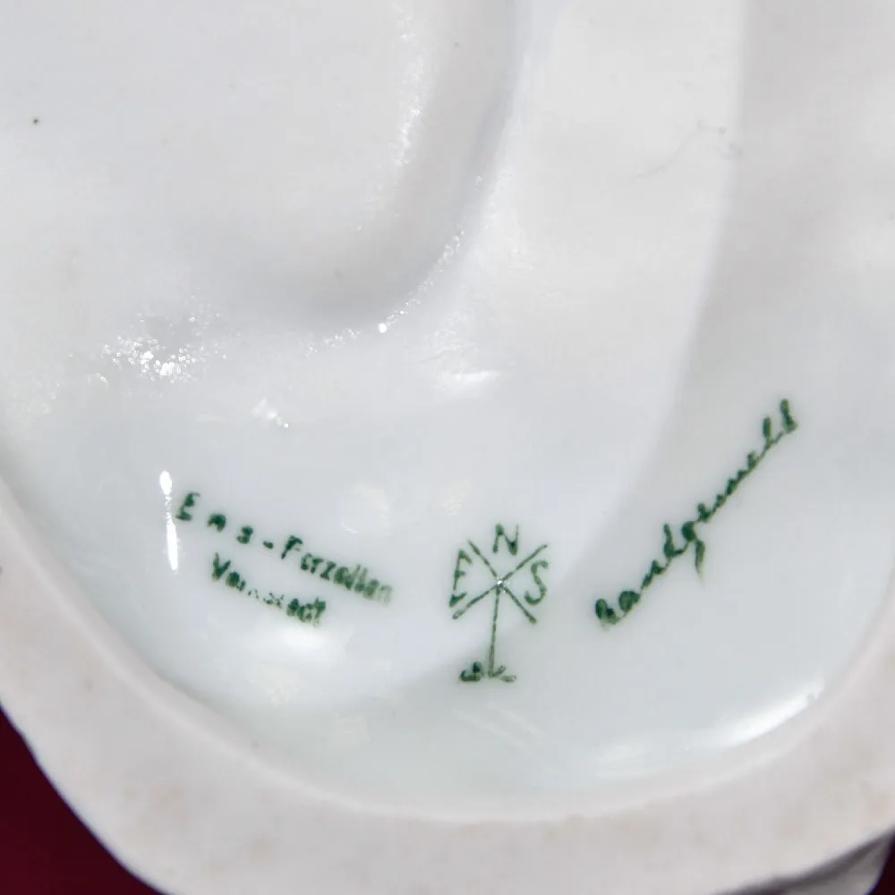 Редкость!!! Антикварная Фарфоровая статуэтка «Охотничья собака. Спаниель», Карл Энс / Karl Ens, Германия.