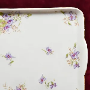 Антикварный Порционный Набор Соусников на Подносе, Фарфор Limoges Франция, начало ХХ века.