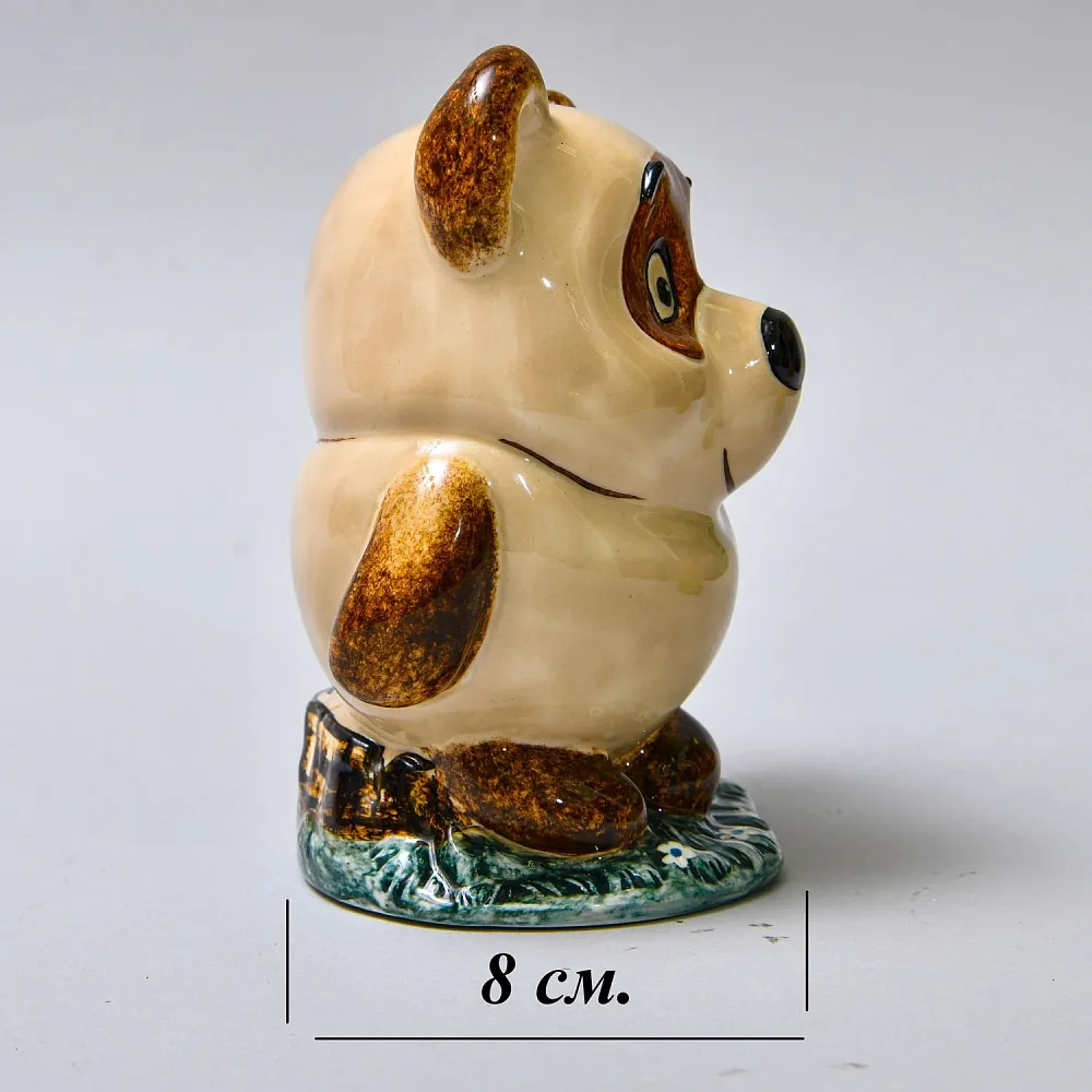 Авторская Коллекционная Фарфоровая Статуэтка «Винни - Пух и Пятачок», Россия.