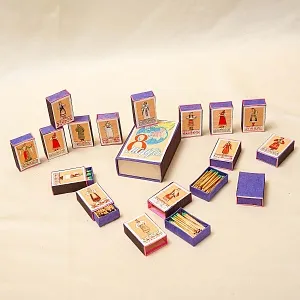 Памятный Сувенирый Набор - Хозяйственные Спички «8 -е МАТРА», СССР - 1967 год.