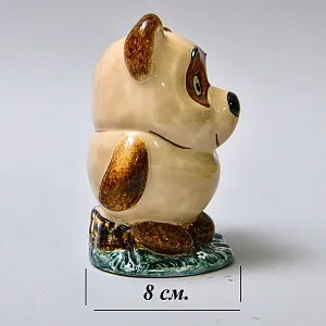 Авторская Коллекционная Фарфоровая Статуэтка «Винни - Пух и Пятачок», Россия.