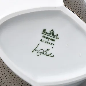 Декоративный комплект - Две Фарфоровые Вазы из коллекции TASCA, Rosenthal Германия, 80-е годы.