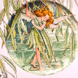 Коллекционная Фарфоровая Тарелка «Фея Ивы», Heinrich Villeroy&Boch Германия -80 гг.