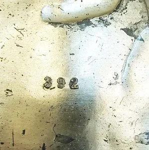 Настенное Панно - Картина - Барельеф «Серебряные Лыжи» Германия -1926 год.