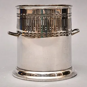  Сервировочная Металлическая Подставка для Бутылок - Бутылочная передача Silverpalted, SHEFFIELD Англия. 