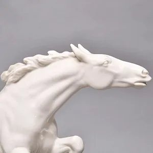 Большая Фарфоровая Статуэтка «БЕГУЩИЕ ЛОШАДИ», Hutschenreuther Германия, вторая половина ХХ века.