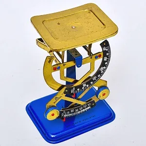 Винтажные Почтовые Механические Весы Повышенной точности Германия 50 годы ХХ века..