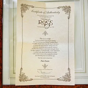 Редкость! Картина - Цветная Гравюра «Лошади - Поло». Thomas ROSS Англия.