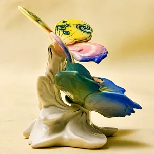 Фарфоровая статуэтка «Бабочки», Карл Энс / Karl Ens, Германия, 50-е годы ХХ века.