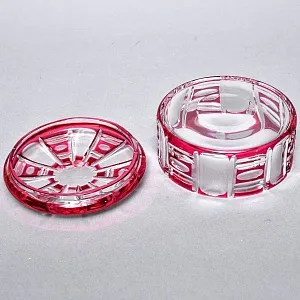 Шкатулка - Конфетница - Орешница Хрусталь VAL SAINT LAMBERT (Вал Сант Ламберт) Бельгия.