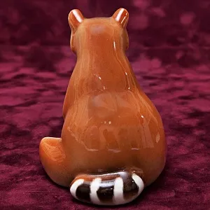 Коллекционный Триптих - Фарфоровые Статуэтки «Три Енота», ЛФЗ СССР -1962 год.