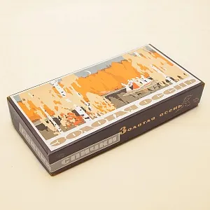 Памятный Сувенирый Набор - Хозяйственные Спички «Золотая Осень», СССР -1965 год. 