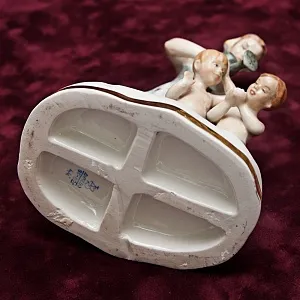 Авторская Фарфоровая Статуэтка «В жаркий полдень», ДФЗ - Дулево, СССР -1962 год. 