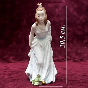 Редкость!!! Авторская Фарфоровая Статуэтка «Принцесса и лягушка» ROSENTHAL Германия -50-е годы ХХ века.