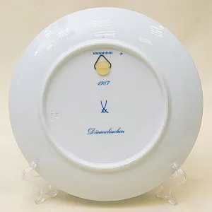 Коллекционная Тарелка - Блюдо «ДЮЙМОВОЧКА» Фарфор, MEISSEN / МЕЙСЕН Германия -1987 год.