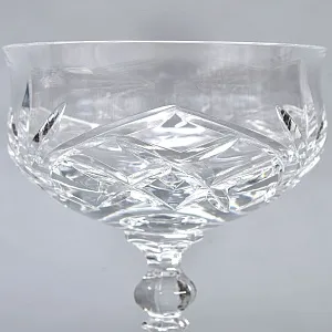 Редкость! Хрустальные Креманки - Фужеры для Шампанского WMF Cristal Cabinet, Германия конец 60-х гг.