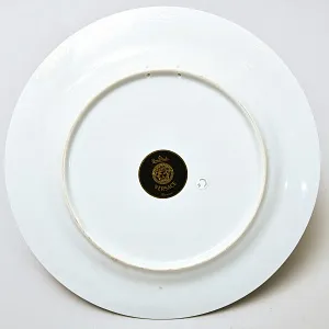 «БАРОККО» - Коллекционная Фарфоровая Тарелка - Блюдо, VERSACE, Rosenthal Германия - 1990 год.