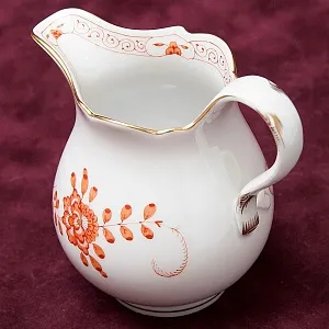 Чайный Сервиз «Индийский цветок» на 6-ть персон Фарфор MEISSEN / МЕЙСЕН Германия.