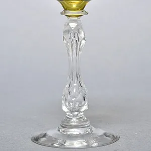 Антикварный Набор бокалов для Вина 6 шт. «MICADO MIX», Saint Louis. Франция, начало ХХ века.