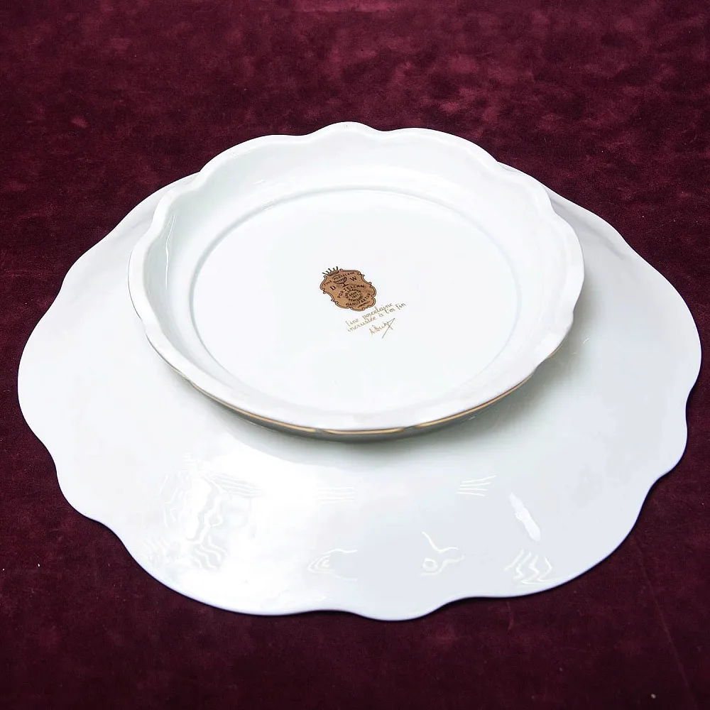 Роскошное Авторское Блюдо - Фруктовница «Дама с Кавалером» DW PORZELLAN-MANUFAKTUR.