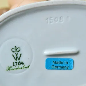 Фарфоровая Статуэтка «У ручья» Н-20 см. WALLENDORF Германия вторая половина ХХ века.