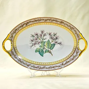 Сервировочное Блюдо из коллекции «Plantage» Фарфор KAISER Германия -1979 год.