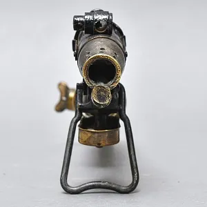 Редкость! Винтажная Латунная Бензиновая Горелка - Поршневая Паяльная Лампа, BARTHEL Германия -50 гг. 