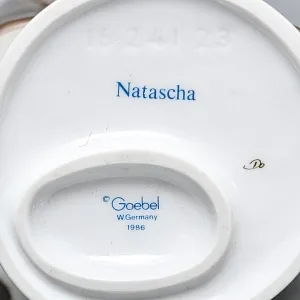 Коллекционная Фарфоровая статуэтка «Наташа. Русский танец», GOEBEL Германия - 1986 год. 