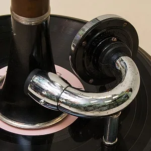 Дизайнерская Электрическая Настольная Лампа Светильник «КЛАРНЕТ» - 1965г».