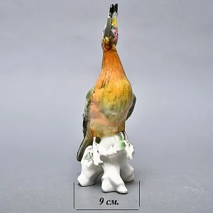 Птица - Фарфоровая статуэтка «Удод» Н -26 см., Карл Энс / Karl Ens Германия, 50-е гг. ХХ века.