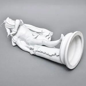  Редкая! Большая Фарфоровая статуэтка «МЕФИСТОФЕЛЬ», Scheibe-Alsbach Германия. 