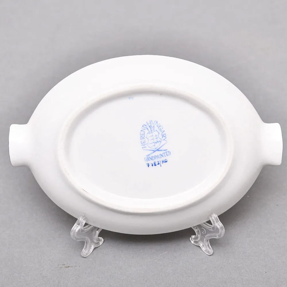 Небольшая Фарфоровая мелочевница - пепельница «ROTHSHILD BIRDS», HEREND Венгрия. 