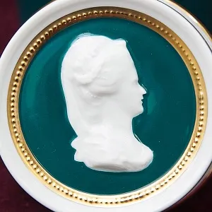 Винтажная Фарфоровая Баночка - Шкатулка. Furstenberg, Германия 50-е годы ХX века.