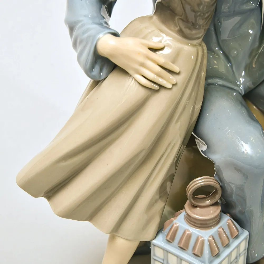 Редкость!!! Коллекционная Фарфоровая Статуэтка «ПОЦЕЛУЙ», Lladro Испания -1974 год.