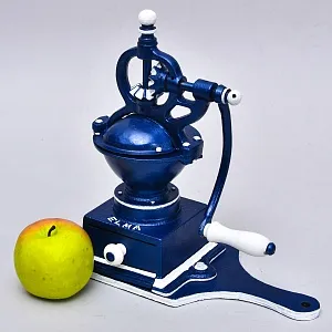 Антикварная Чугунная Ручная Механическая Кофемолка ELMA, Франция начало ХХ века.