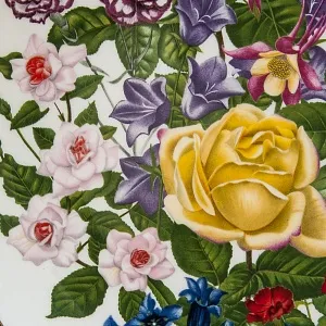 Коллекционная Тарелка «ЦВЕТЫ ИЮНЯ» Фарфор, WEDGWOOD, Англия -1978 год.