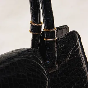 Сумка Дамская из Натуральной Крокодиловой Кожи Западная Германия 50 -е годы ХХ века..