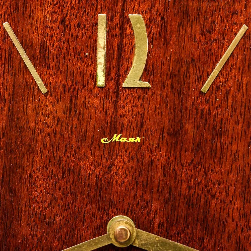 Редкость! Механические Настенные Часы «МАЯК» в деревянном корпусе - СССР - 1965 год.